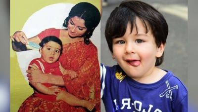 बचपन में तैमूर की ही तरह क्यूट थे सैफ अली खान, वायरल हुई तस्वीरें