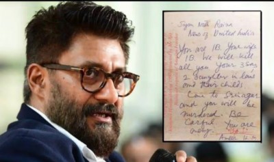 'Come to Srinagar and you will be murdered', Vivek Agnihotri shares threatening letter