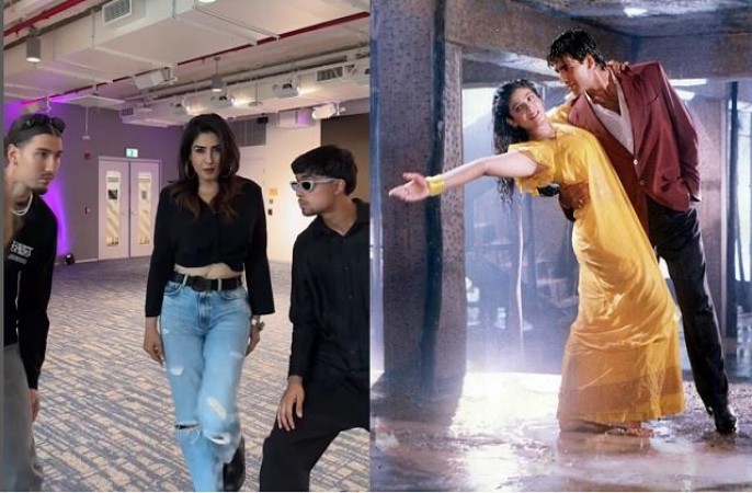 Raveena Tandon's dance moves on 'Tip Tip Barsa Paani', fans became crazy