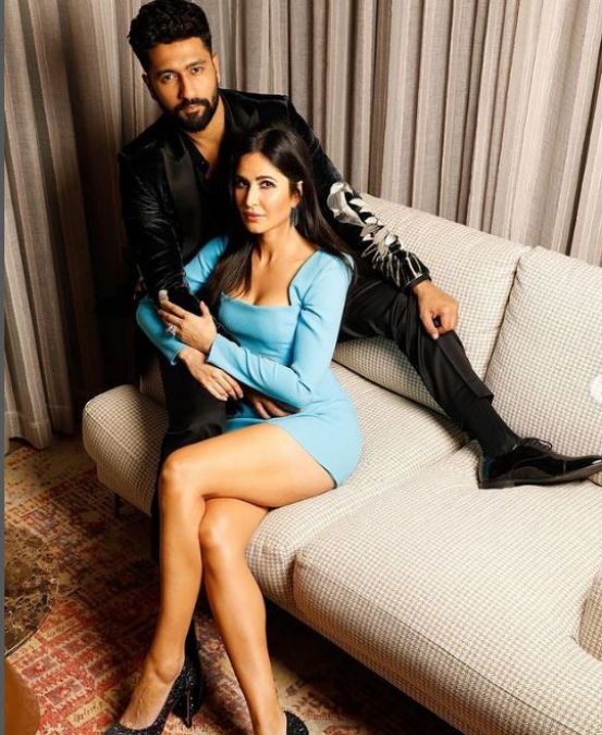 Katrina Kaif celebrates first Holi with husband, shares romantic photos