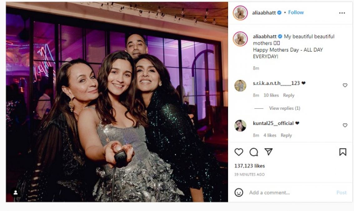 On Mother's Day, Alia shares pictures of her mother and mother-in-law and showers love