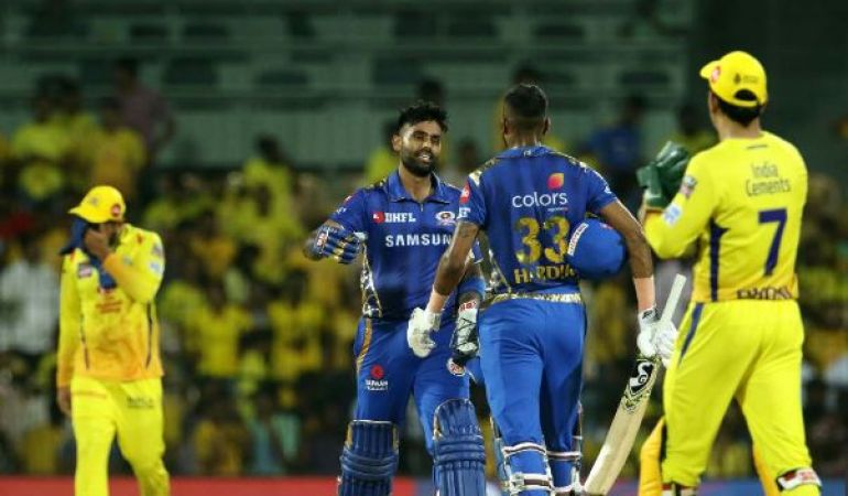 IPL 2019 : 'कैप्टन कूल' पर फिर भारी पड़े 'हिटमैन', पांचवीं बार मुंबई फाइनल में