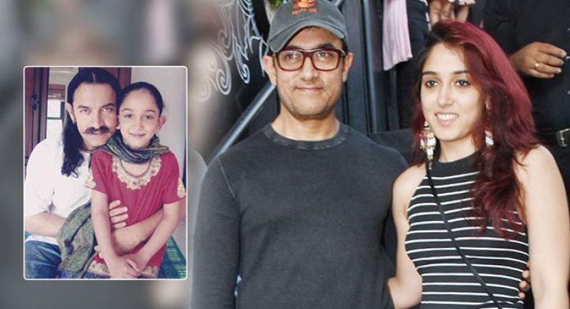 Aamir's daughter gets sensualize education book when she was young