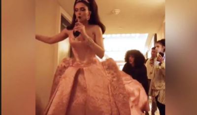 Video: मेट गाला में दीपिका ने पहनी इतनी भारी ड्रेस की गिरते-गिरते बचीं