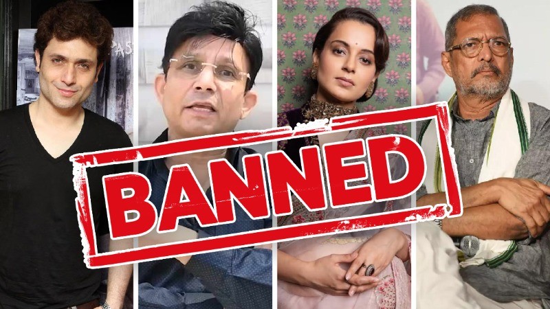 आखिर किस वजह से इंडस्ट्री ने इन कलाकारों पर लगाया बैन