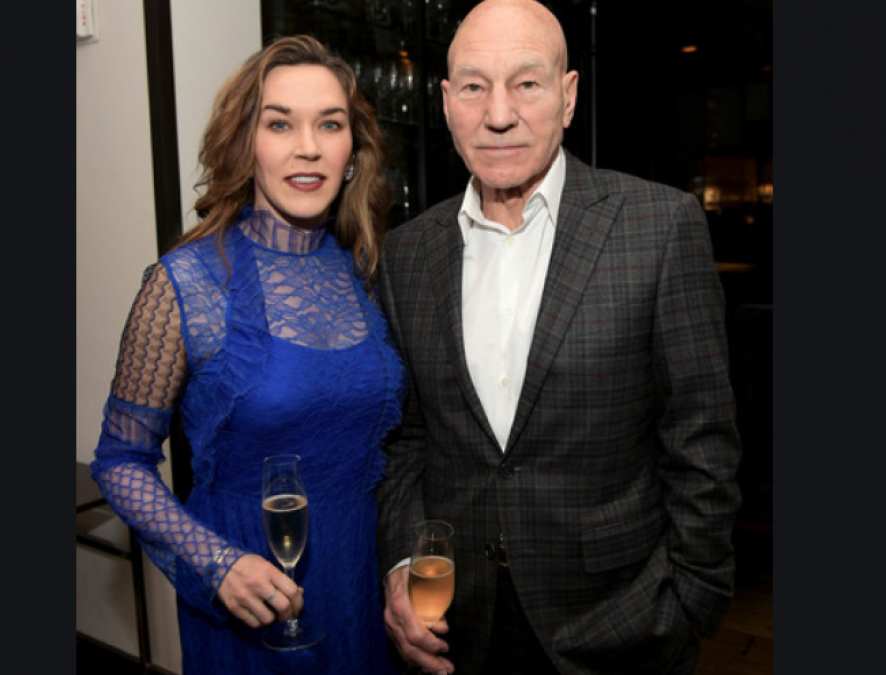 Patrick Stewart married 38 years younger actress than him