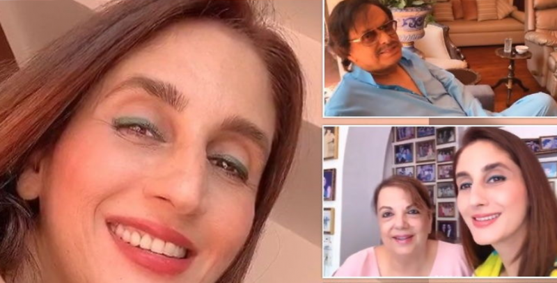 Sussanne Khan's sister shares video with father Sanjay Khan and mother