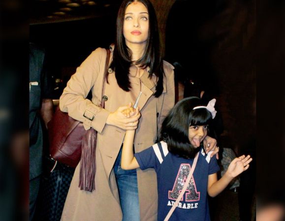 Aaradhya की 'मस्ती', Aishwarya को 'जंच दी'...