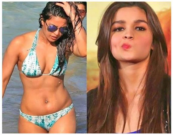 प्रियंका की Bikini पर Alia ने गुस्से में दिया ऐसा रिएक्शन...