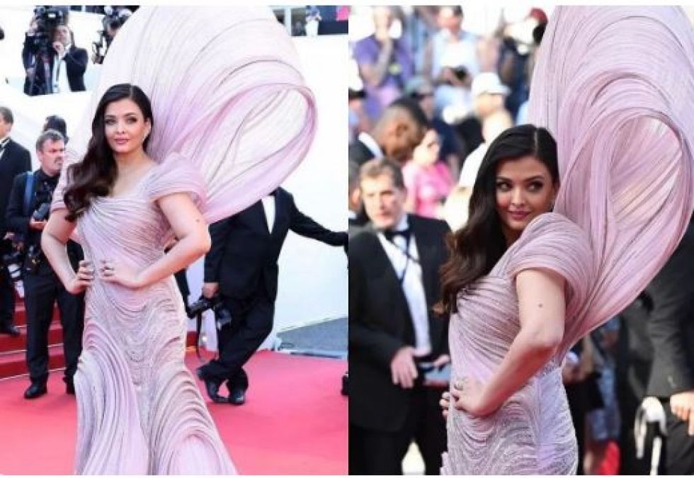 More than 100 people have created this gown of Aishwarya in 20 days