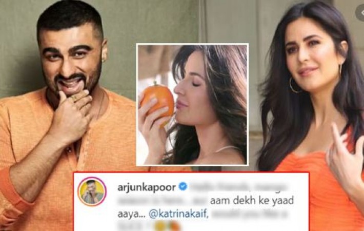 Arjun Kapoor teases Katrina Kaif by sharing mango's picture