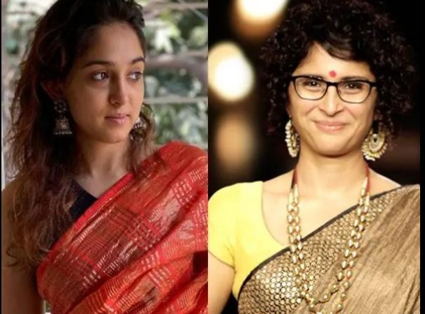 Ira Khan looks stunning in saree given by stepmother Kiran Rao