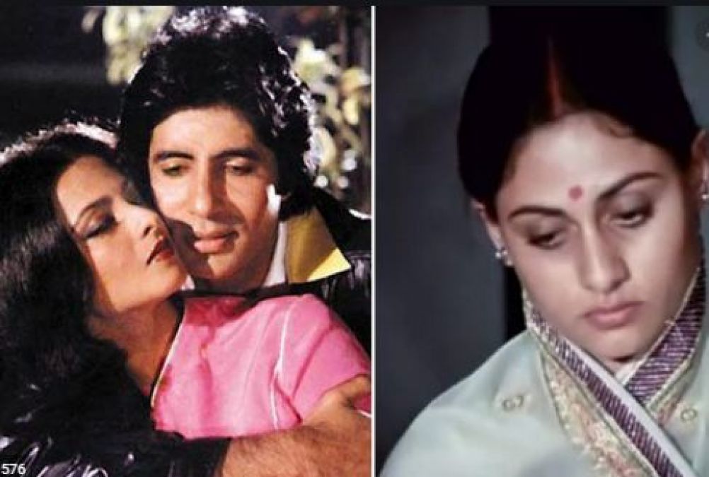 Jaya Bachchan cried after seeing romantic scene of Amitabh and Rekha