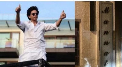 Shah Rukh Khans home Mannat's nameplate stolen