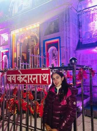 Sara Ali Khan trolled for visiting Kedarnath temple
