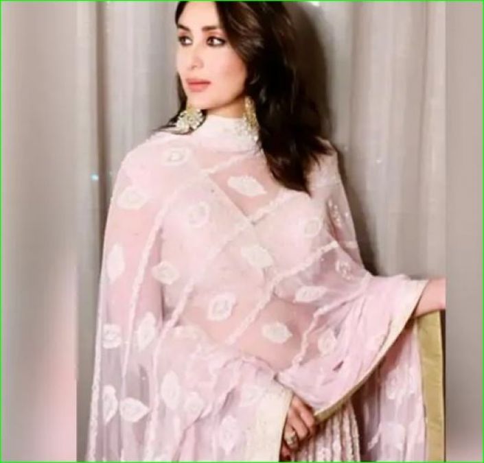 Kareena looks very beautiful in Ivory lehenga, see photos