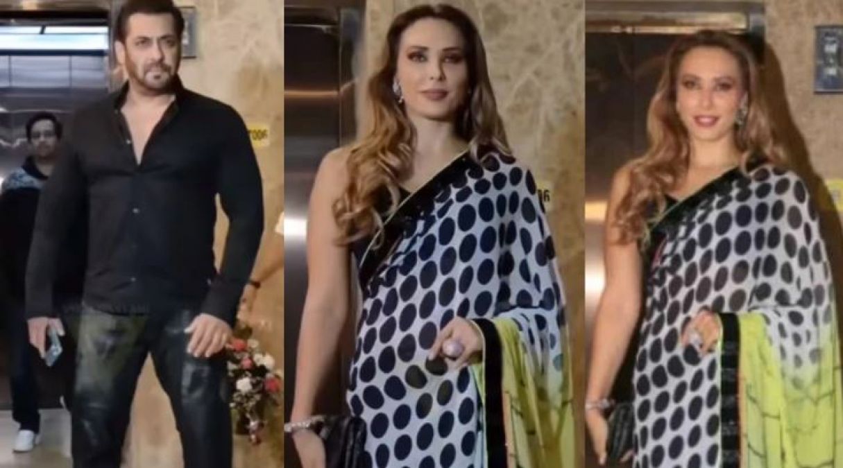 Salman Khan's Iulia Vantur unique style seen at Diwali party