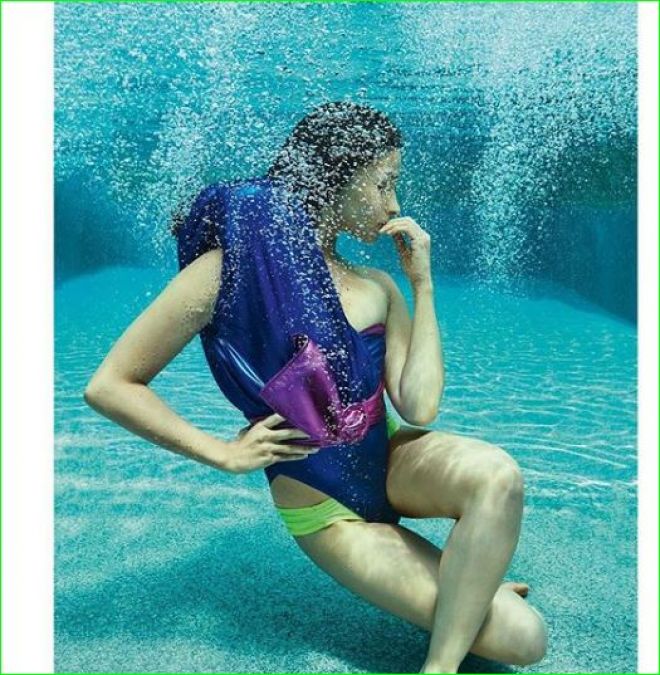 Alia Bhatt sizzles in a sexy underwater photoshoot