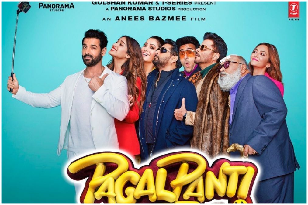 New poster of movie Pagalpanti released