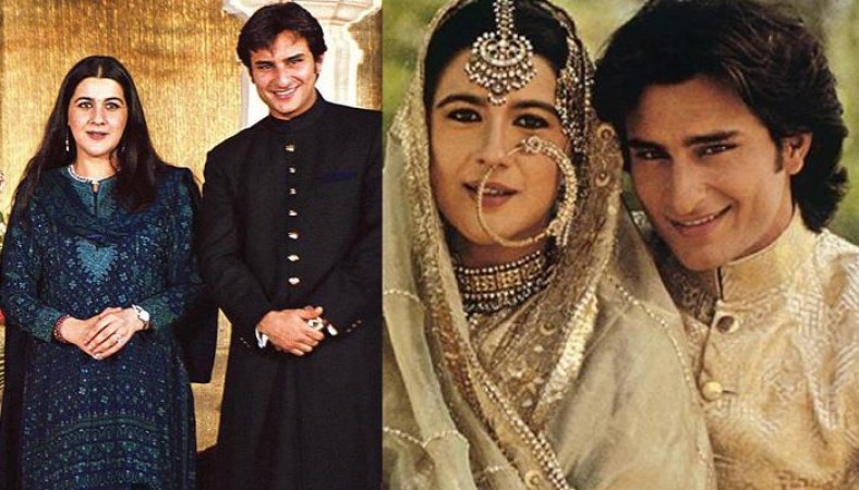 Saif Ali Khan reveals why his first marriage to Amrita Singh was broken