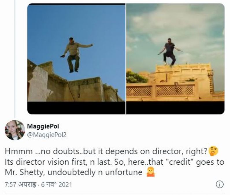 Rohit Shetty made a big mistake in the film 'Sooryavanshi', users are trolling