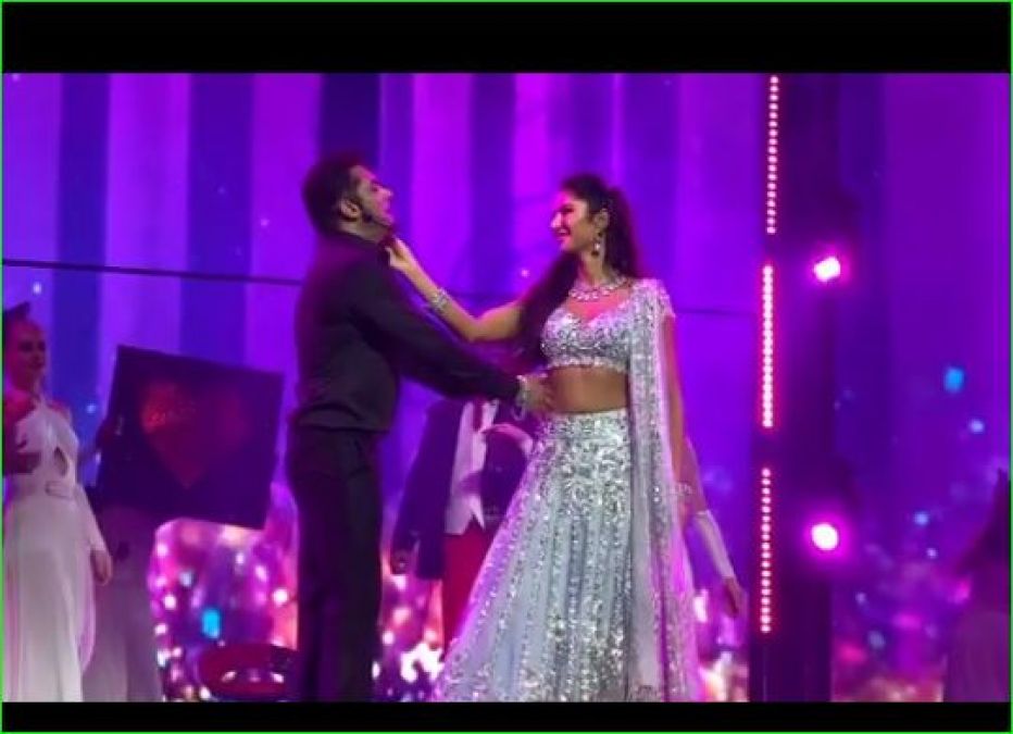 Bhaijaan did a romantic dance with Katrina, the video is going viral fiercely