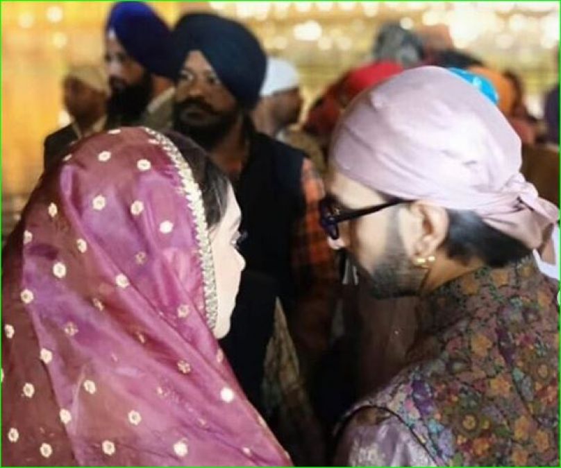 Ranveer Singh and Deepika Padukone seek blessings at Sri Harmandir Sahib