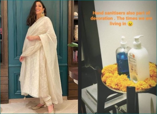 Pregnant Anushka Sharma celebrates the 'Corona Diwali' in this way