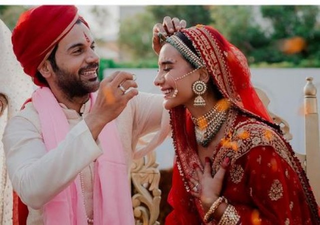 Rajkumar and Patralekha are married, pictures goes viral on social media