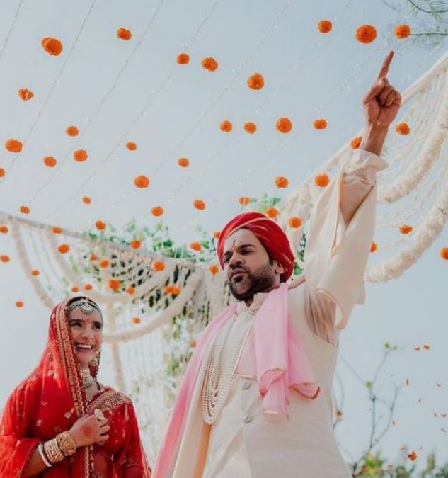 Rajkumar and Patralekha are married, pictures goes viral on social media
