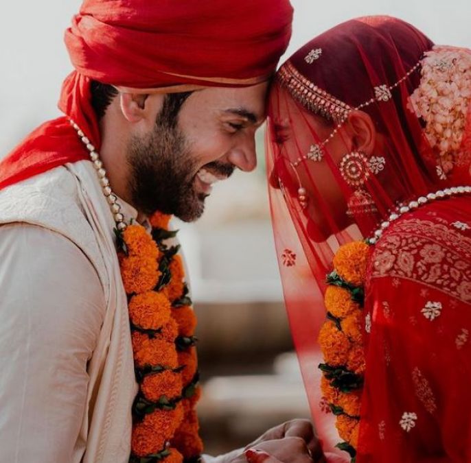 Rajkumar and Patralekha are married, pictures goes viral on social media