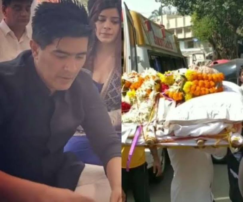 Famous designer Manish Malhotra's father died; Celebs expressed deep condolences