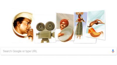 हिंदी सिनेमा के पितामाह 'वी शांताराम' को गूगल ने डूडल बनाकर दी श्रद्धांजलि