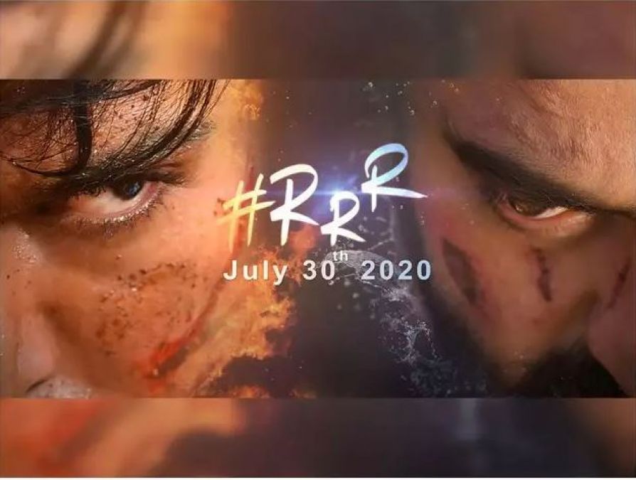 RRR movie poster released, will hit theaters by 2020