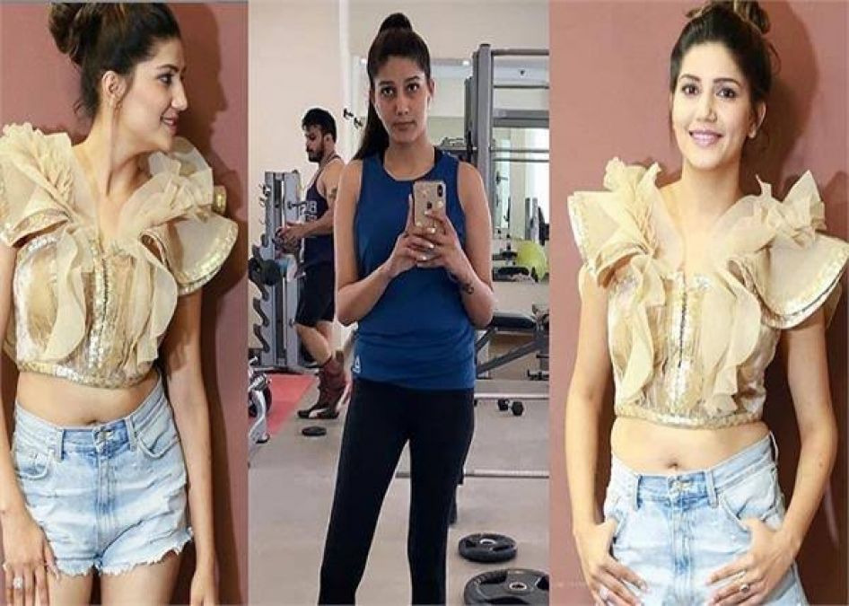 Workout video of Sapna Chaudhary going viral