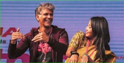 Milind Soman is seen doing a traditional dance with his wife, video going viral