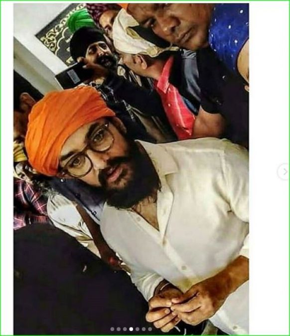 Aamir Khan arrives at Gurdwara Shri Bhatta Sahib, photos surfaced