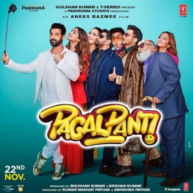 Film Pagalpanti released in theaters today, Here's how fans react