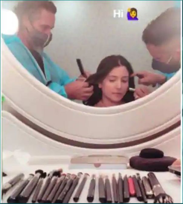 Anushka Sharma reached the shoot during pregnancy, looks beautiful picture here