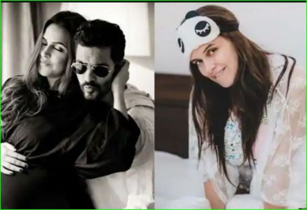 Neha Dhupia is spending full time with her daughter