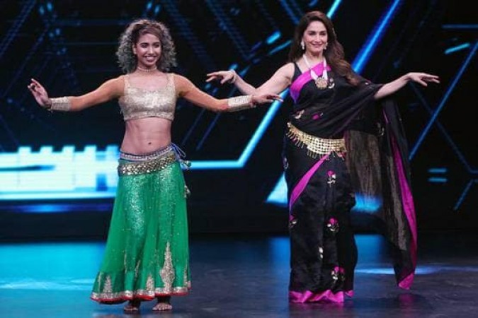 Madhuri's desi dance to English song that is fast going viral on social media