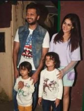 Bollywood stars arrive at Riteish-Genelia's son birthday party