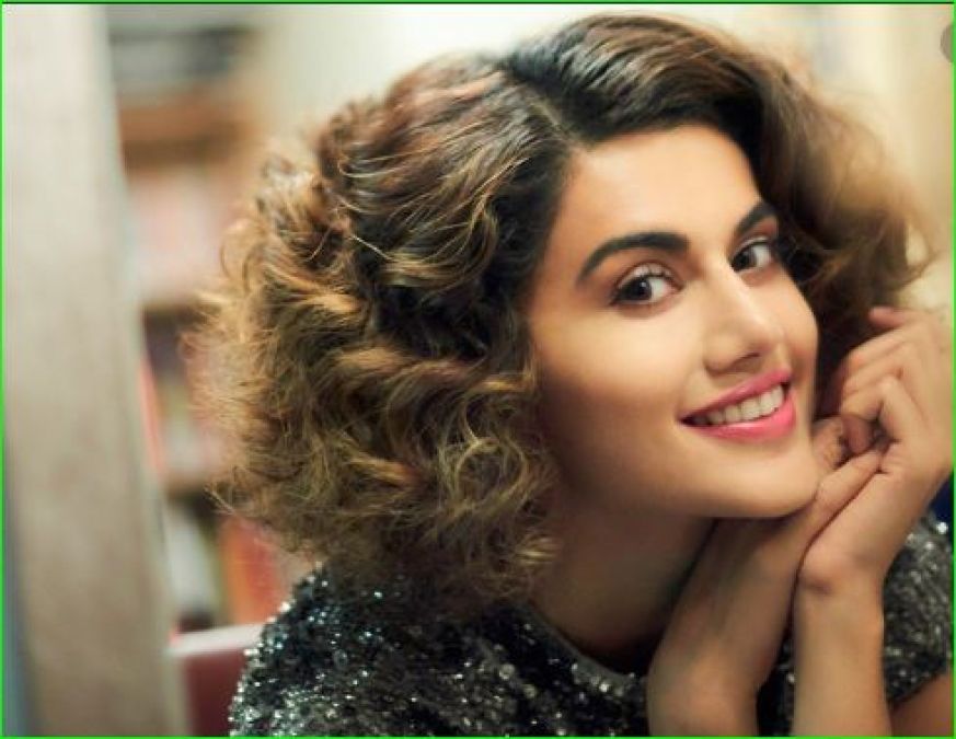When the young man told Taapsee, 'Talk in Hindi', the actress gave a befitting reply
