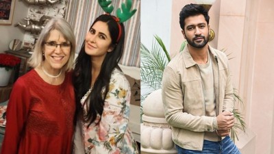 Amid wedding rumours, Katrina Kaif's mother spotted shopping in the city