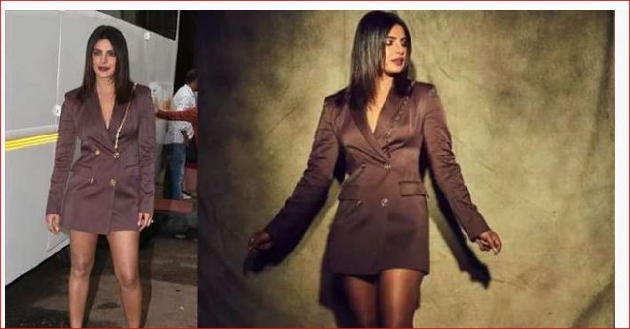 you will be shocked to hear the price of this blazer of Priyanka Chopra