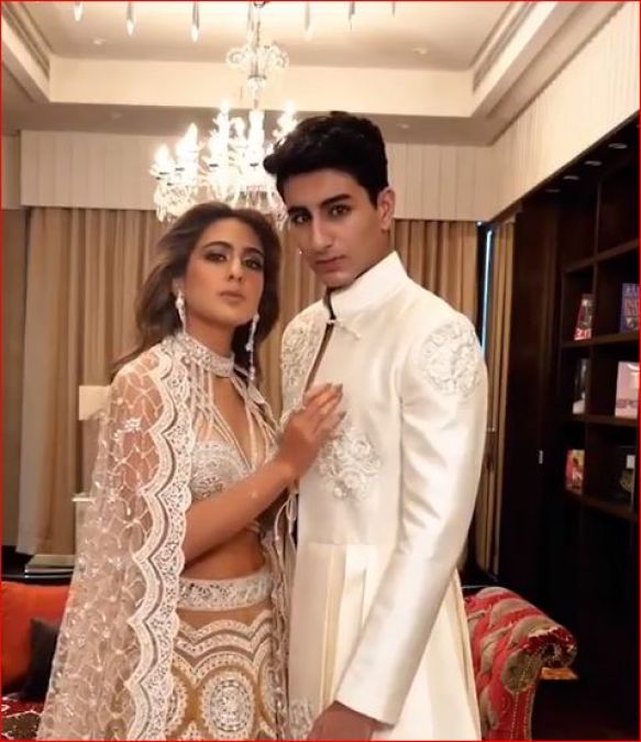 Sara and her brother Ibrahim's photoshoot for Hello magazine, see pictures