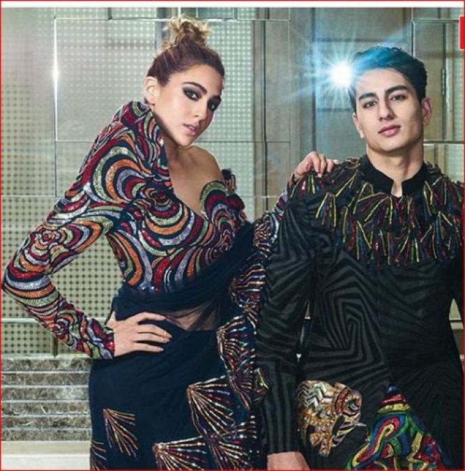 Sara and her brother Ibrahim's photoshoot for Hello magazine, see pictures