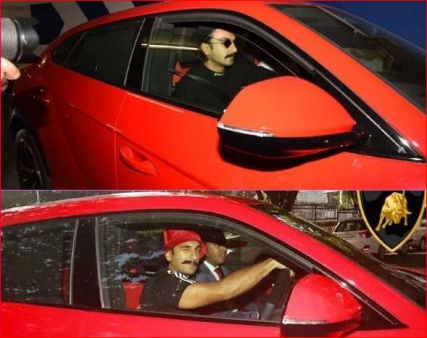 Ranveer Singh bought a car worth millions, photos surfaced!