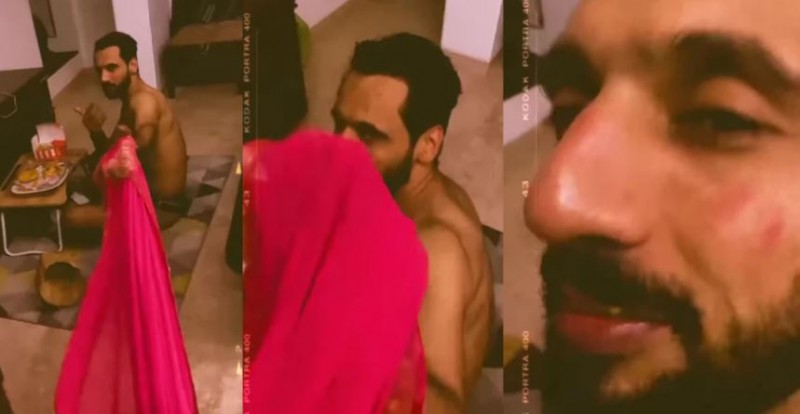 Punit romancing without clothes! Private video goes viral