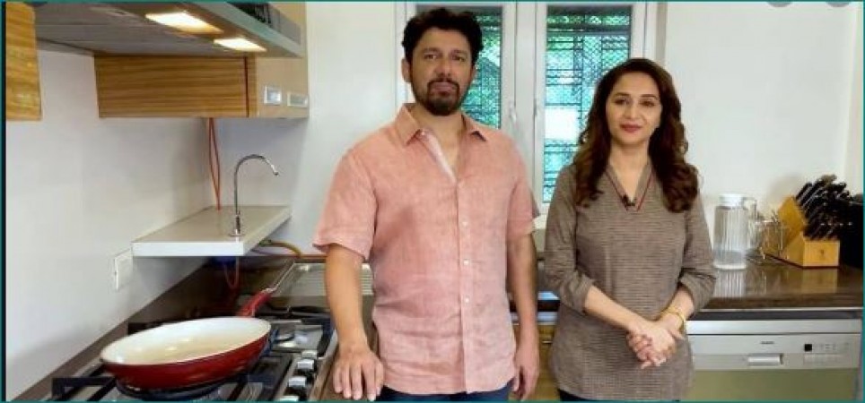 Madhuri Dixit's husband cooks 'Sabudana Khichdi', video going viral